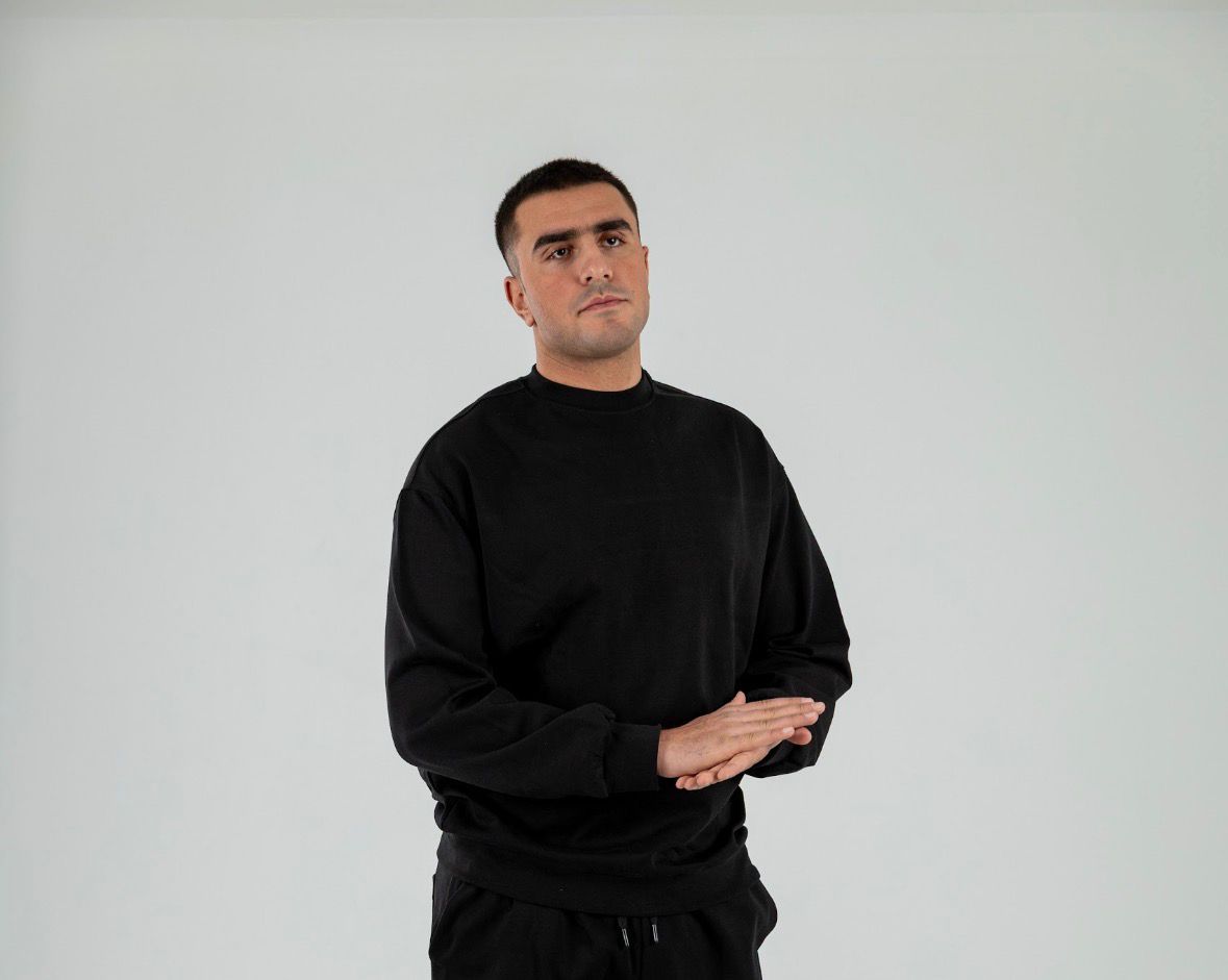 Black Long Sleeve Crewneck