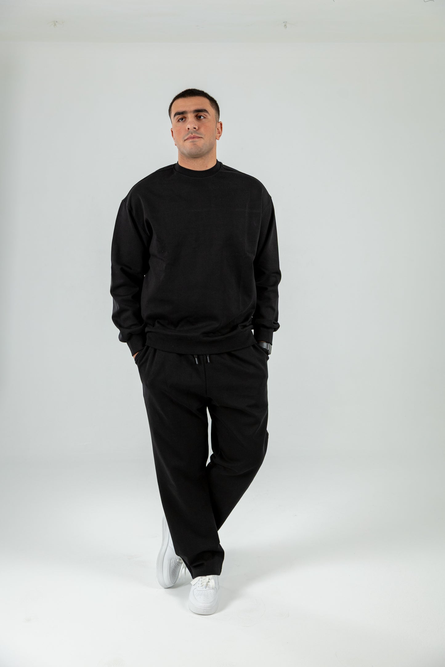 Black Unisex Oversized Set