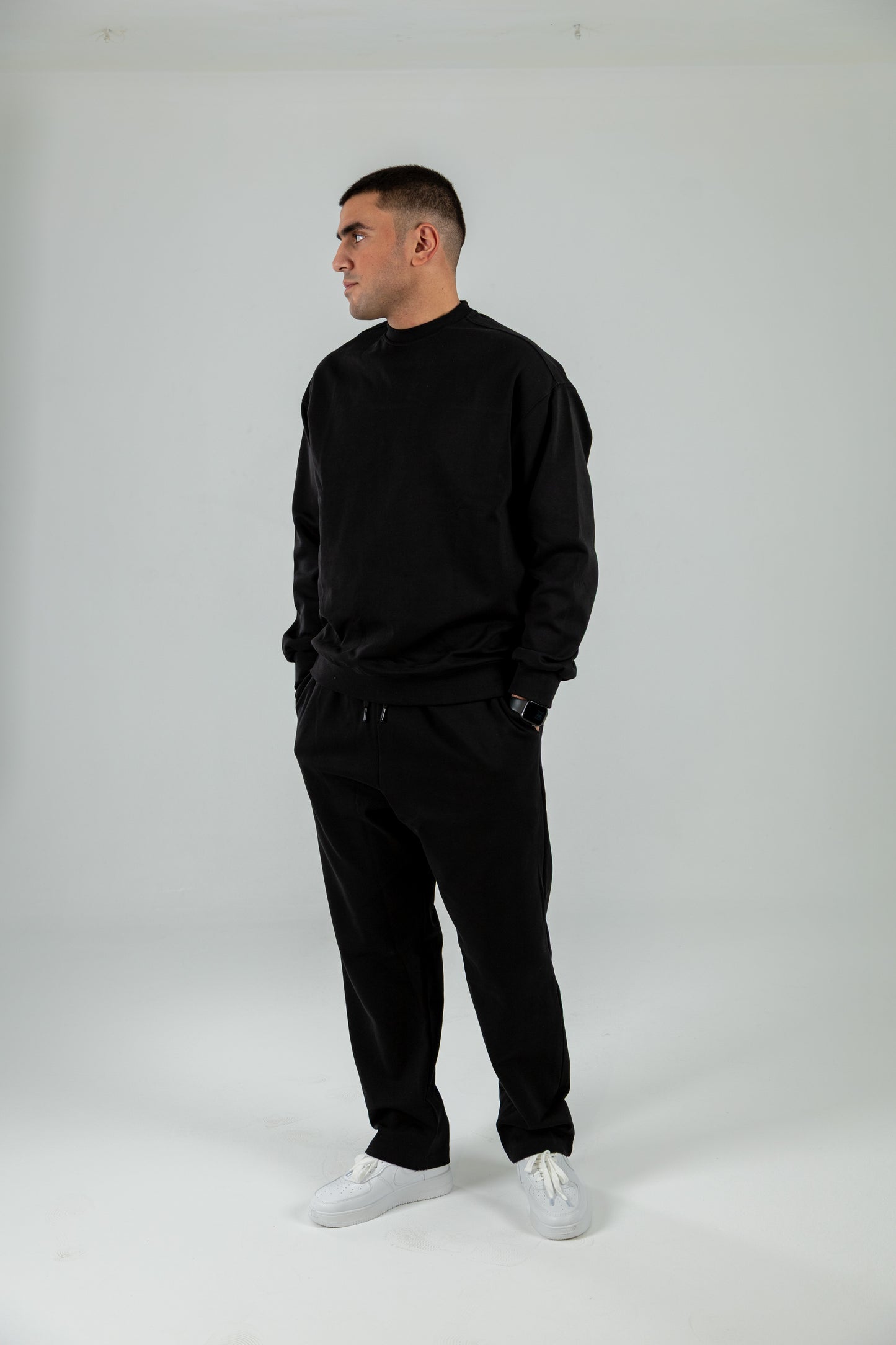 Black Unisex Oversized Set