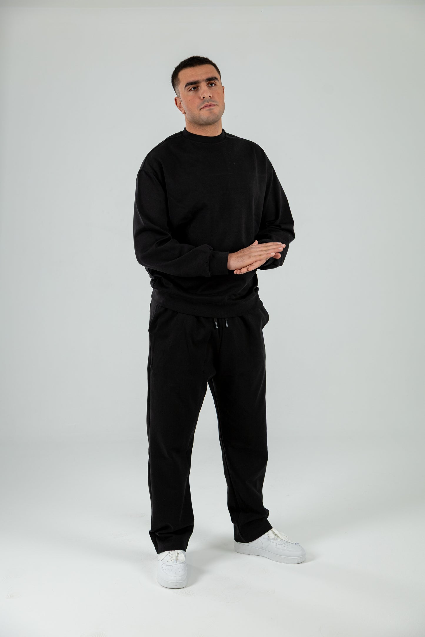 Black Unisex Oversized Set