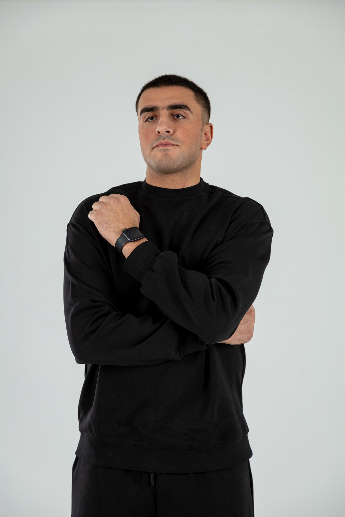 Black Unisex Oversized Set