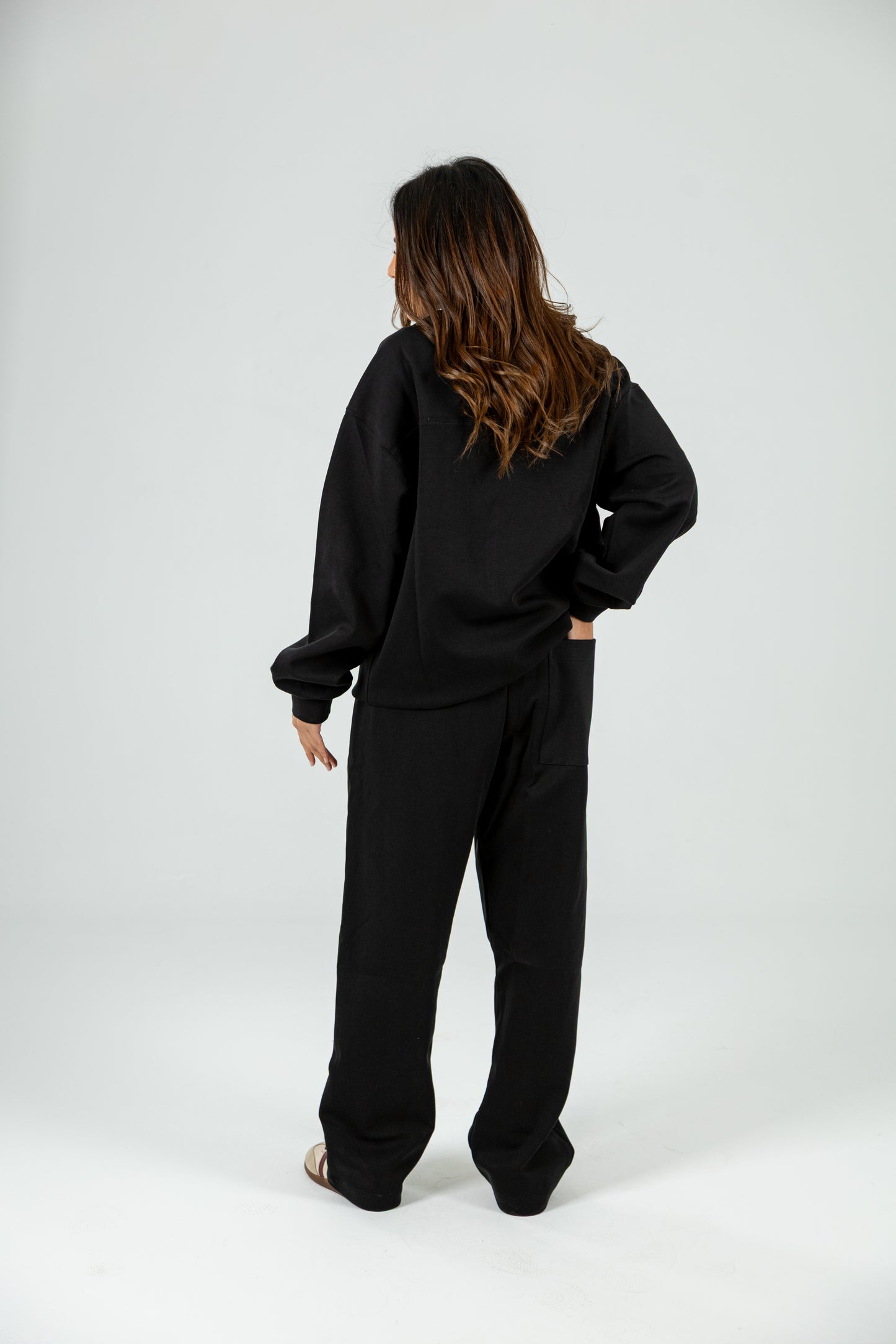 Black Unisex Oversized Set