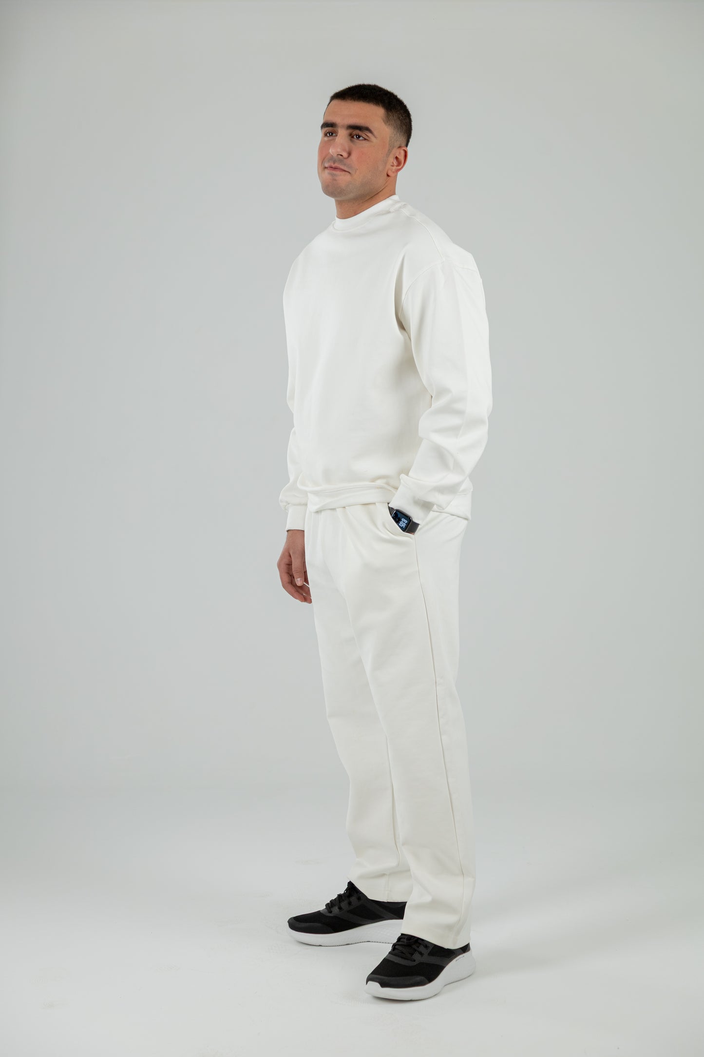 White Unisex Oversized Set