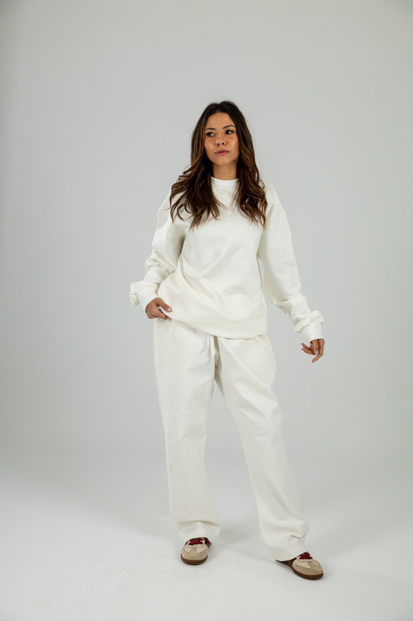 White Unisex Oversized Set